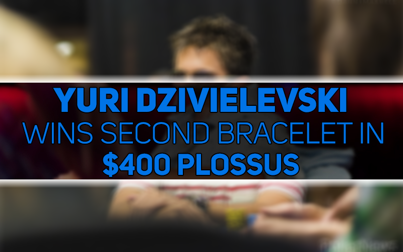 Юрий Дзивилевский выиграл второй браслет в турнире PLOSSUS на WSOP